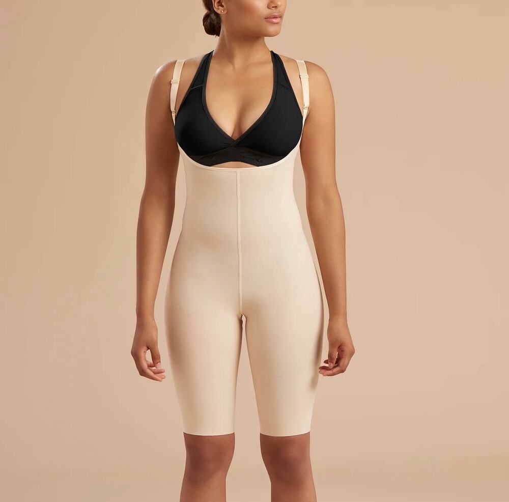 Marena Recovery Girdle with High Back Short Length SFBHS2 Step 2 LARGE BLACK NEW